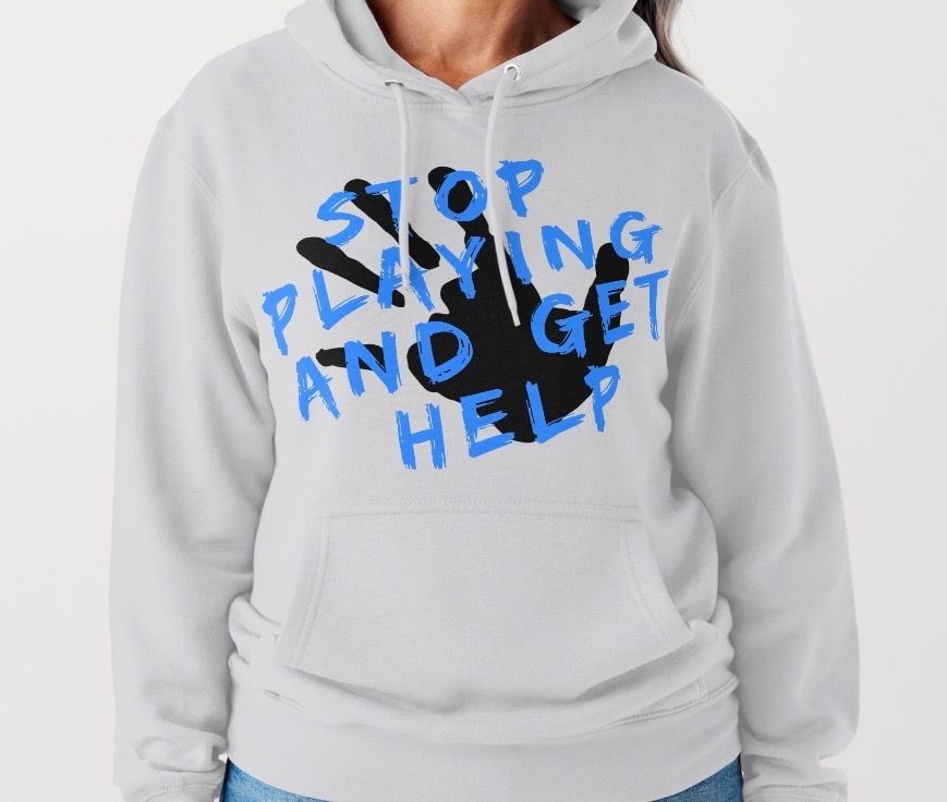 Stop Playing And  Get Some Help Hoodie